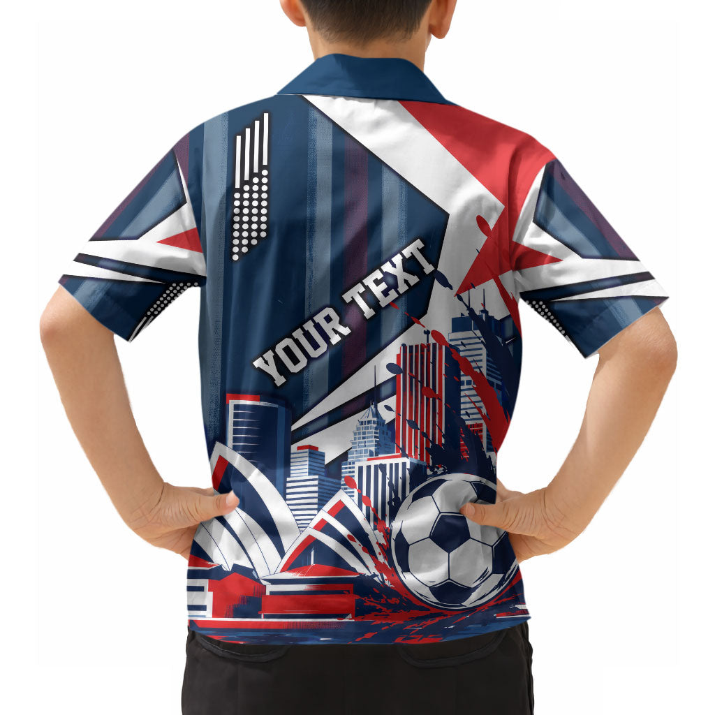 Personalised Sydney Roosters City Of Rugby Hawaiian Shirt Sydney City Skyline Illustration Dynamic Sport Fan
