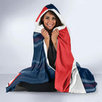 Personalised Sydney Roosters City Of Rugby Hooded Blanket Sydney City Skyline Illustration Dynamic Sport Fan