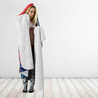 Personalised Sydney Roosters City Of Rugby Hooded Blanket Sydney City Skyline Illustration Dynamic Sport Fan