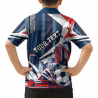 Personalised Sydney Roosters City Of Rugby Kid Hawaiian Shirt Sydney City Skyline Illustration Dynamic Sport Fan