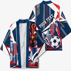 Personalised Sydney Roosters City Of Rugby Kimono Sydney City Skyline Illustration Dynamic Sport Fan