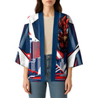 Personalised Sydney Roosters City Of Rugby Kimono Sydney City Skyline Illustration Dynamic Sport Fan