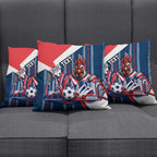 Personalised Sydney Roosters City Of Rugby Pillow Cover Sydney City Skyline Illustration Dynamic Sport Fan