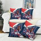 Personalised Sydney Roosters City Of Rugby Pillow Cover Sydney City Skyline Illustration Dynamic Sport Fan