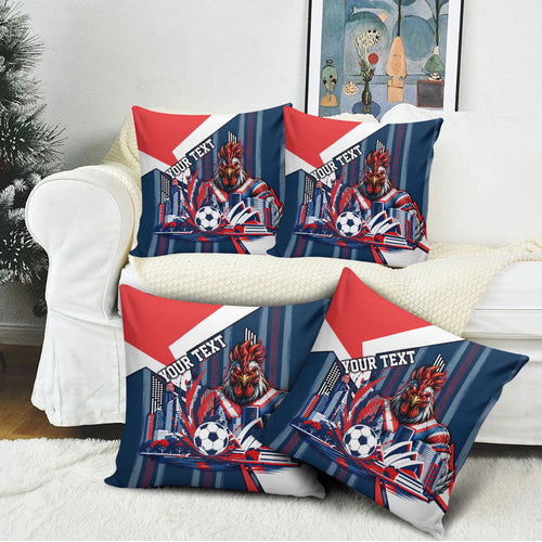 Personalised Sydney Roosters City Of Rugby Pillow Cover Sydney City Skyline Illustration Dynamic Sport Fan