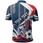Personalised Sydney Roosters City Of Rugby Polo Shirt Sydney City Skyline Illustration Dynamic Sport Fan