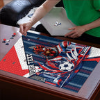 Personalised Sydney Roosters City Of Rugby Puzzle Sydney City Skyline Illustration Dynamic Sport Fan