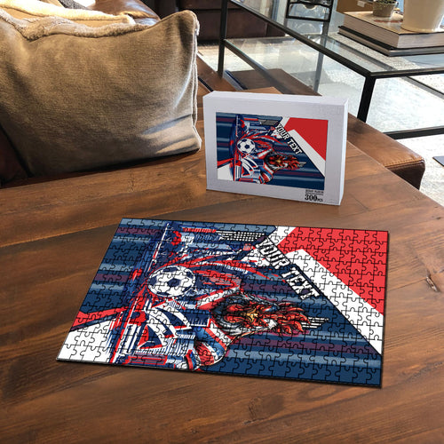 Personalised Sydney Roosters City Of Rugby Puzzle Sydney City Skyline Illustration Dynamic Sport Fan