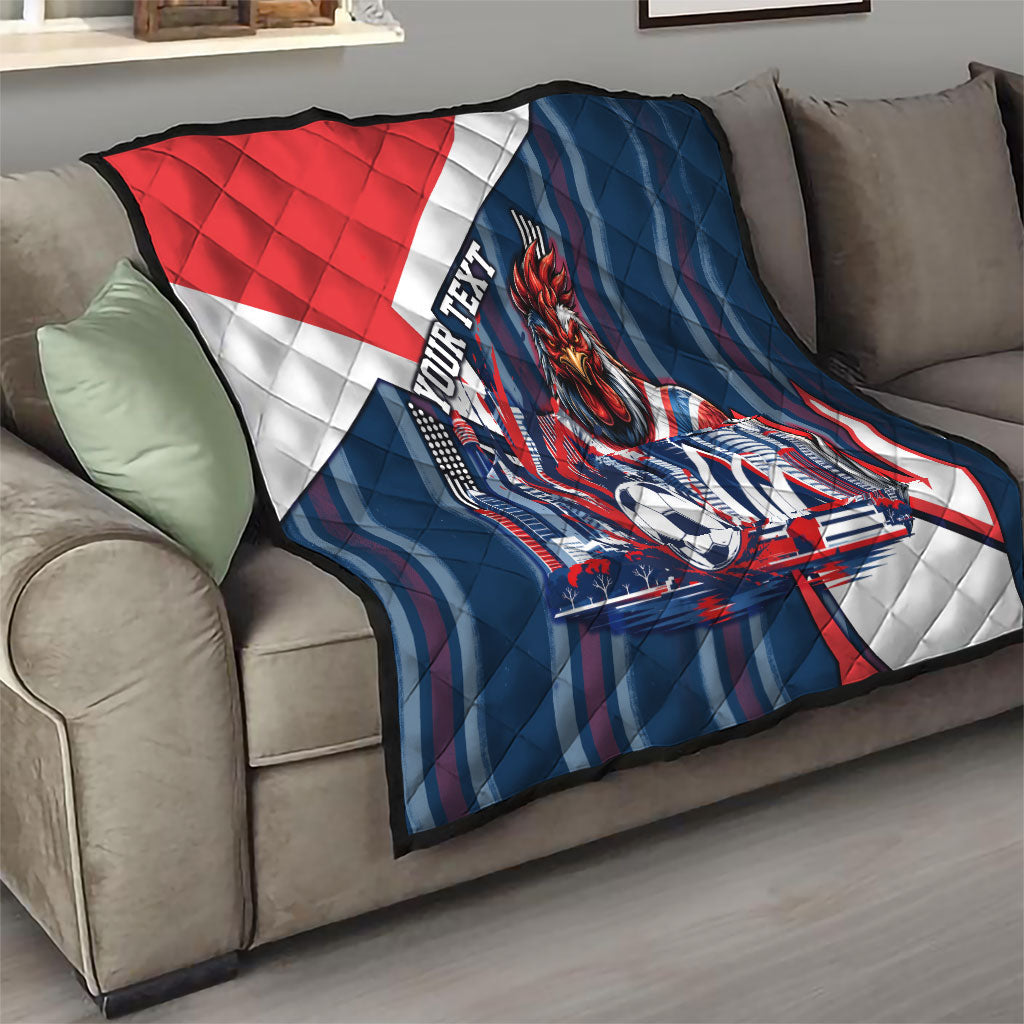 Personalised Sydney Roosters City Of Rugby Quilt Sydney City Skyline Illustration Dynamic Sport Fan