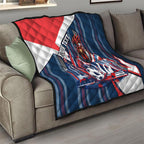 Personalised Sydney Roosters City Of Rugby Quilt Sydney City Skyline Illustration Dynamic Sport Fan