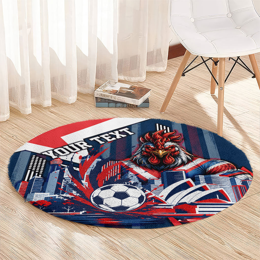 Personalised Sydney Roosters City Of Rugby Round Carpet Sydney City Skyline Illustration Dynamic Sport Fan