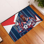 Personalised Sydney Roosters City Of Rugby Rubber Doormat Sydney City Skyline Illustration Dynamic Sport Fan
