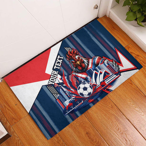 Personalised Sydney Roosters City Of Rugby Rubber Doormat Sydney City Skyline Illustration Dynamic Sport Fan