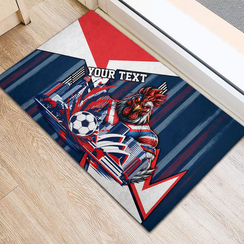 Personalised Sydney Roosters City Of Rugby Rubber Doormat Sydney City Skyline Illustration Dynamic Sport Fan