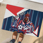 Personalised Sydney Roosters City Of Rugby Rubber Doormat Sydney City Skyline Illustration Dynamic Sport Fan