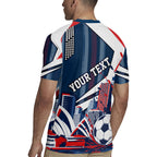 Personalised Sydney Roosters City Of Rugby Rugby Jersey Sydney City Skyline Illustration Dynamic Sport Fan