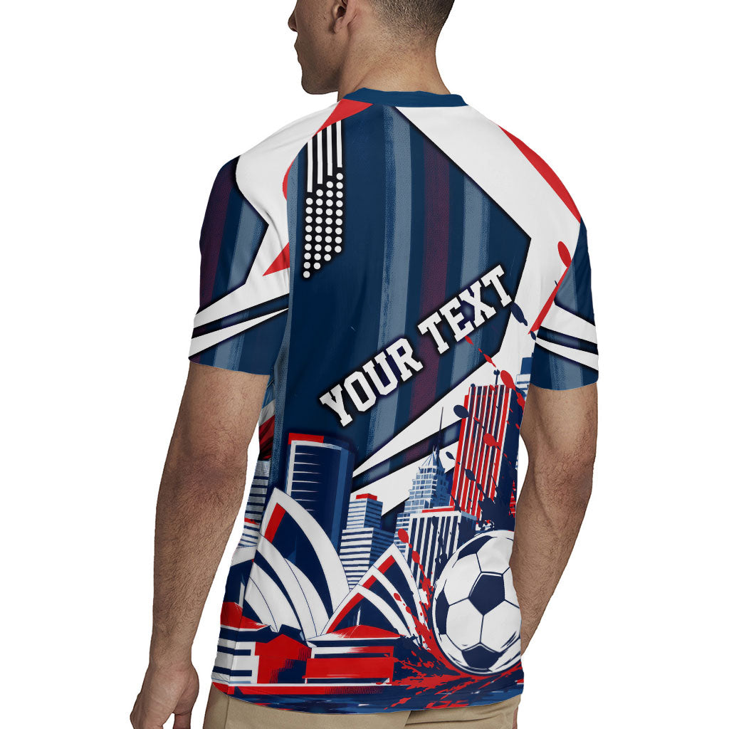 Personalised Sydney Roosters City Of Rugby Rugby Jersey Sydney City Skyline Illustration Dynamic Sport Fan
