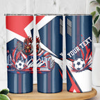 Personalised Sydney Roosters City Of Rugby Skinny Tumbler Sydney City Skyline Illustration Dynamic Sport Fan
