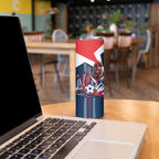 Personalised Sydney Roosters City Of Rugby Skinny Tumbler Sydney City Skyline Illustration Dynamic Sport Fan