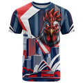 Personalised Sydney Roosters City Of Rugby T Shirt Sydney City Skyline Illustration Dynamic Sport Fan