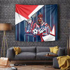 Personalised Sydney Roosters City Of Rugby Tapestry Sydney City Skyline Illustration Dynamic Sport Fan