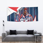 Personalised Sydney Roosters City Of Rugby Tapestry Sydney City Skyline Illustration Dynamic Sport Fan