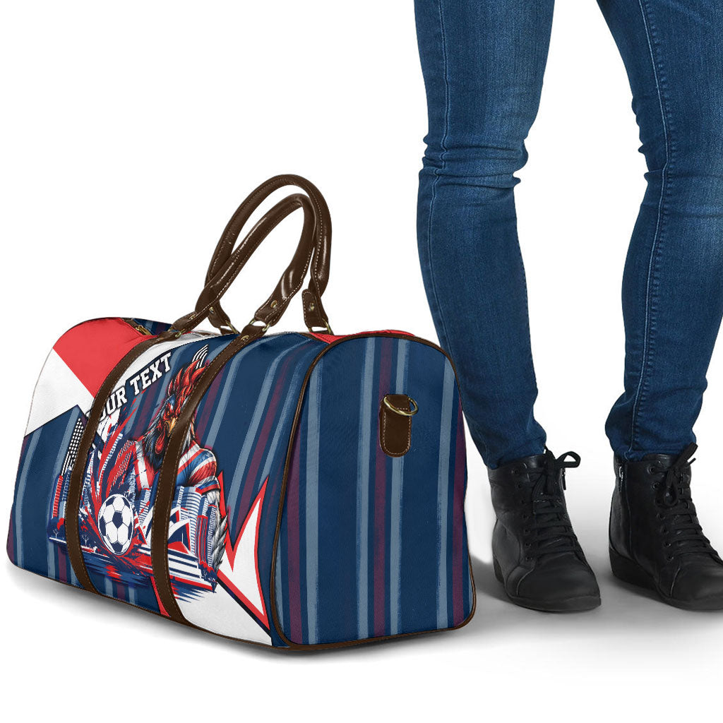 Personalised Sydney Roosters City Of Rugby Travel Bag Sydney City Skyline Illustration Dynamic Sport Fan
