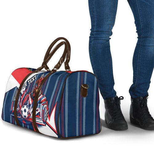 Personalised Sydney Roosters City Of Rugby Travel Bag Sydney City Skyline Illustration Dynamic Sport Fan