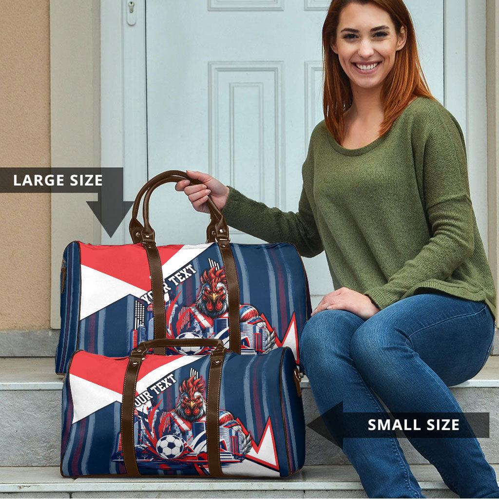 Personalised Sydney Roosters City Of Rugby Travel Bag Sydney City Skyline Illustration Dynamic Sport Fan