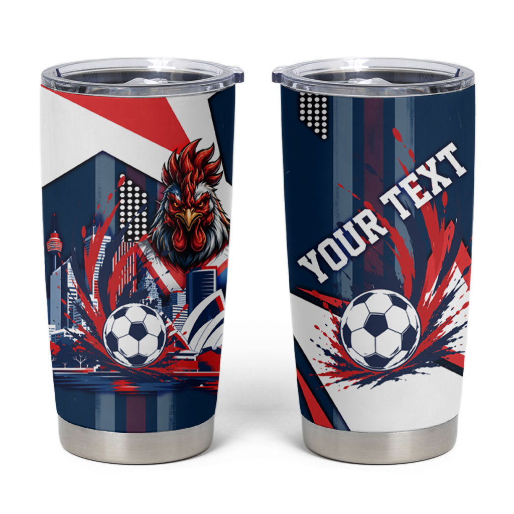 Personalised Sydney Roosters City Of Rugby Tumbler Cup Sydney City Skyline Illustration Dynamic Sport Fan