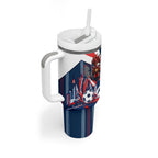 Personalised Sydney Roosters City Of Rugby Tumbler With Handle Sydney City Skyline Illustration Dynamic Sport Fan