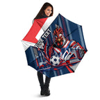 Personalised Sydney Roosters City Of Rugby Umbrella Sydney City Skyline Illustration Dynamic Sport Fan