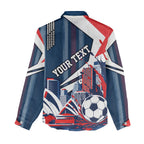 Personalised Sydney Roosters City Of Rugby Women Casual Shirt Sydney City Skyline Illustration Dynamic Sport Fan