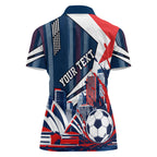 Personalised Sydney Roosters City Of Rugby Women Polo Shirt Sydney City Skyline Illustration Dynamic Sport Fan