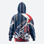 Personalised Sydney Roosters City Of Rugby Zip Hoodie Sydney City Skyline Illustration Dynamic Sport Fan
