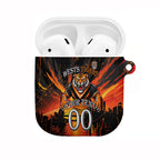Personalised Wests Tigers City Of Rugby AirPods Case Sydney City Skyline Illustration Sport Fan