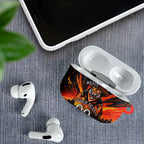Personalised Wests Tigers City Of Rugby AirPods Case Sydney City Skyline Illustration Sport Fan