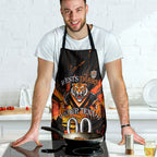 Personalised Wests Tigers City Of Rugby Apron Sydney City Skyline Illustration Sport Fan