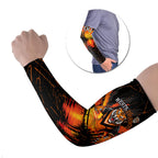 Personalised Wests Tigers City Of Rugby Arm Sleeves Sydney City Skyline Illustration Sport Fan