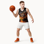 Personalised Wests Tigers City Of Rugby Basketball Jersey Sydney City Skyline Illustration Sport Fan