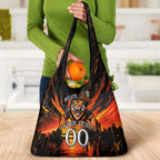 Personalised Wests Tigers City Of Rugby Grocery Bag Sydney City Skyline Illustration Sport Fan