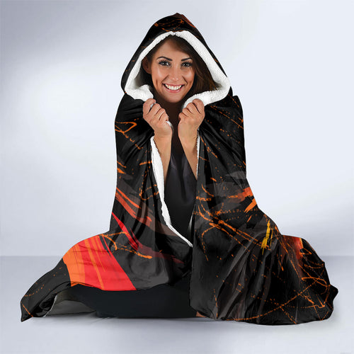 Personalised Wests Tigers City Of Rugby Hooded Blanket Sydney City Skyline Illustration Sport Fan