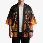 Personalised Wests Tigers City Of Rugby Kimono Sydney City Skyline Illustration Sport Fan