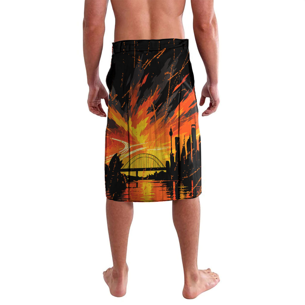 Personalised Wests Tigers City Of Rugby Lavalava Sydney City Skyline Illustration Sport Fan