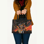 Personalised Wests Tigers City Of Rugby Leather Bag Sydney City Skyline Illustration Sport Fan