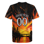 Personalised Wests Tigers City Of Rugby Rugby Jersey Sydney City Skyline Illustration Sport Fan