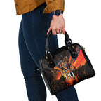 Personalised Wests Tigers City Of Rugby Shoulder Handbag Sydney City Skyline Illustration Sport Fan