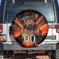 Personalised Wests Tigers City Of Rugby Spare Tire Cover Sydney City Skyline Illustration Sport Fan