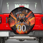 Personalised Wests Tigers City Of Rugby Spare Tire Cover Sydney City Skyline Illustration Sport Fan