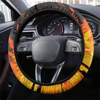 Wests Tigers City Of Rugby Steering Wheel Cover Sydney City Skyline Illustration Sport Fan